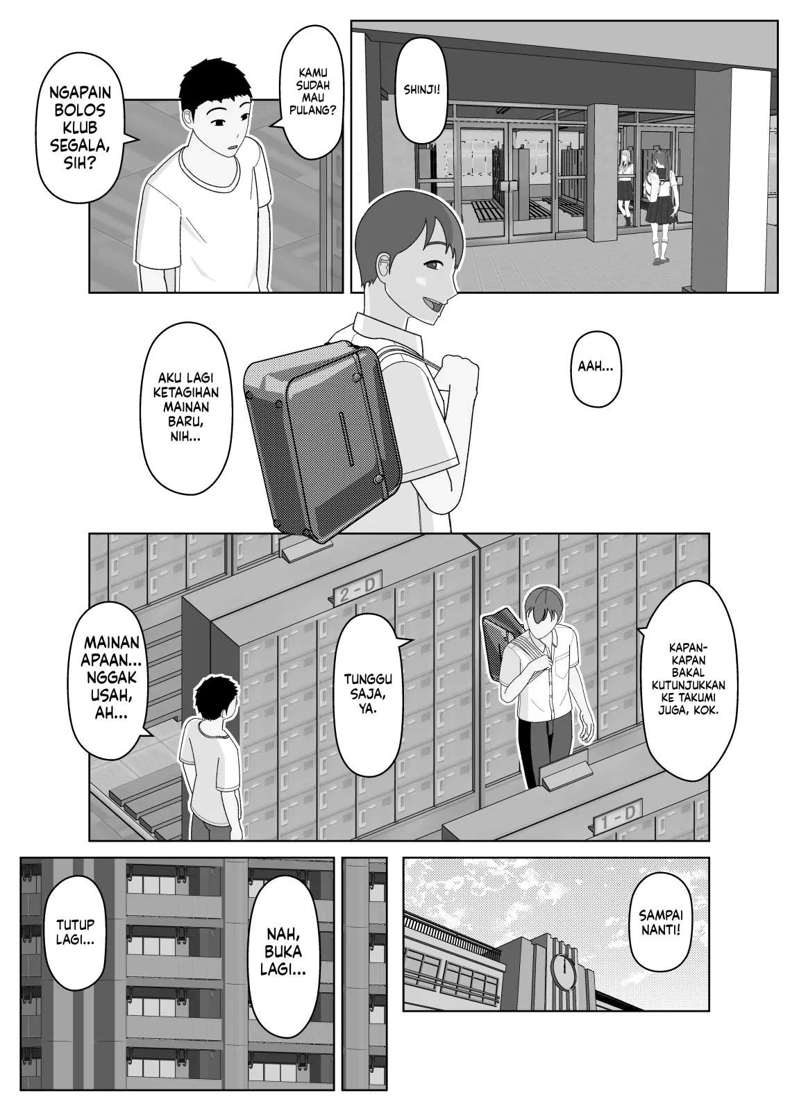 Mama-mu itu Onahole! Chapter 01 END