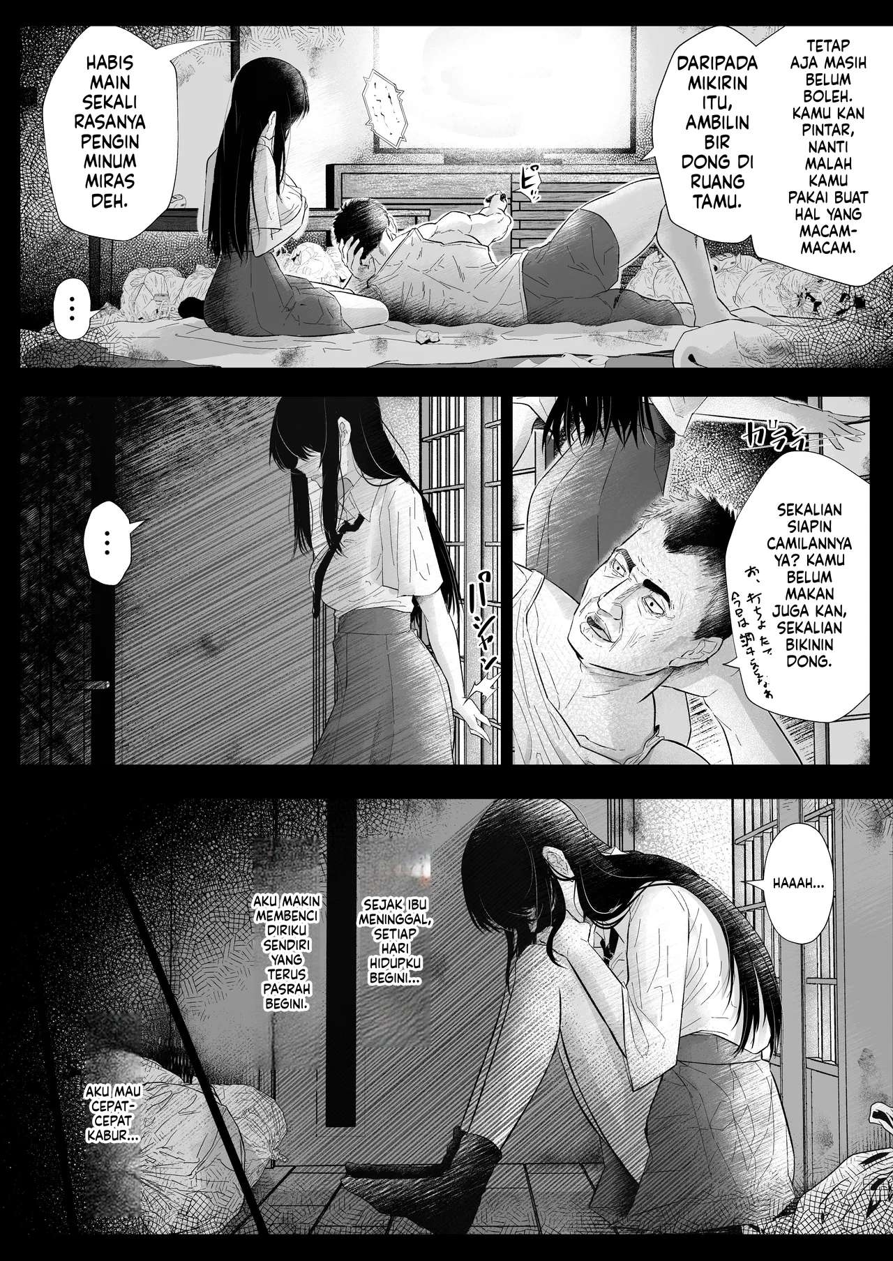 Perlakuan Ayah Biadab Chapter 01 END