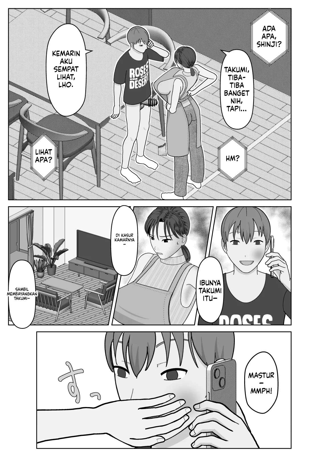 Mama-mu itu Onahole! Chapter 01 END